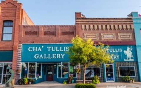 Cha Tullis Art Gallery Hominy Osage County Oklahoma